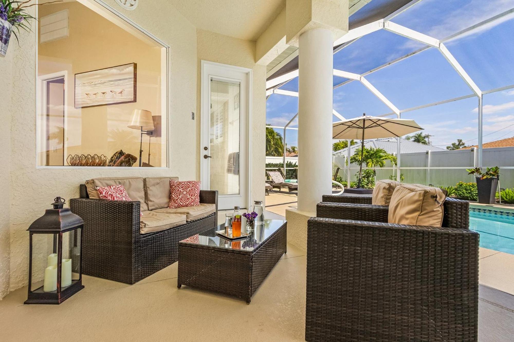 Villa-Haze, Lots Of Privacy, Solar & Electric Heated Pool And Spa Cape Coral Exteriér fotografie